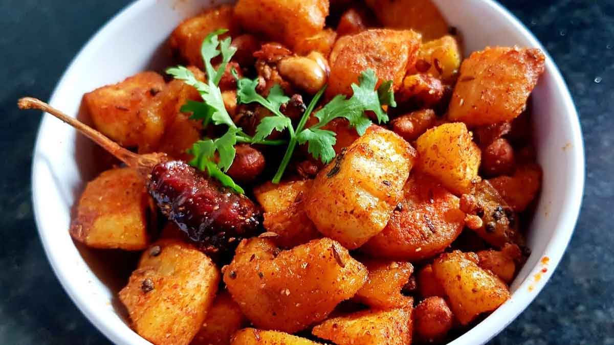 Aratikaya Podi Kura very easy to make recipe 