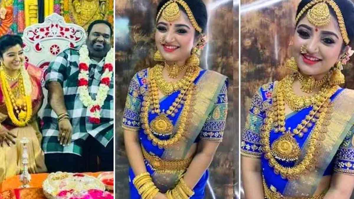Mahalakshmi : వామ్మో.. నిర్మాత రవీందర్ తన భార్య మహాలక్ష్మికి ఏకంగా 100 తులాల బంగారం పెట్టాడట.. బంగారం మంచం కూడా..? Mahalakshmi got 100 tulas of gold from ravinder