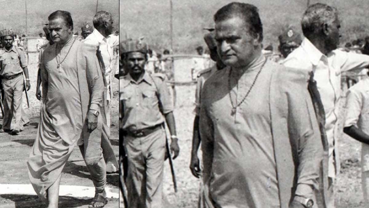 do you know Sr NTR walked daily for 5 kilo meters to save money 