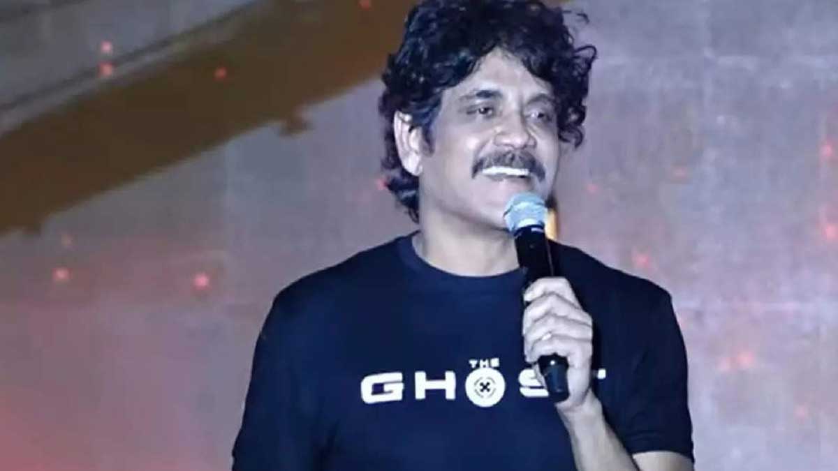 Nagarjuna : ఒక చేతిలో అమ్మాయి ఇంకో చేతిలో అది.. అంటూ అందరి ముందు అలా అనేశాడేంటి..? Nagarjuna interesting comments video viral on his movie
