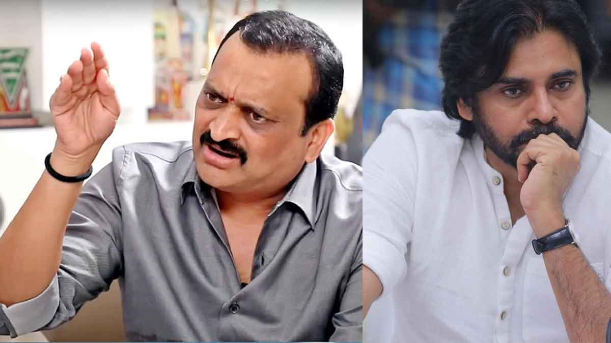 Bandla Ganesh is angry on pawan his recent comments viral 