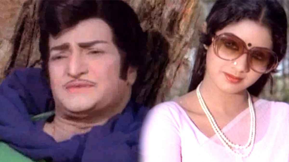 why Sr NTR said no to sridevi for that movie 