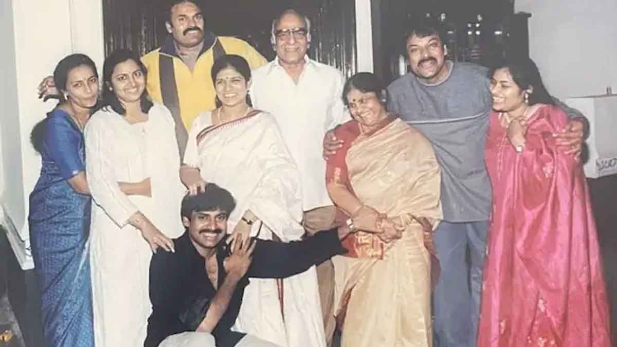Chiranjeevi got emotional while posting about his father 