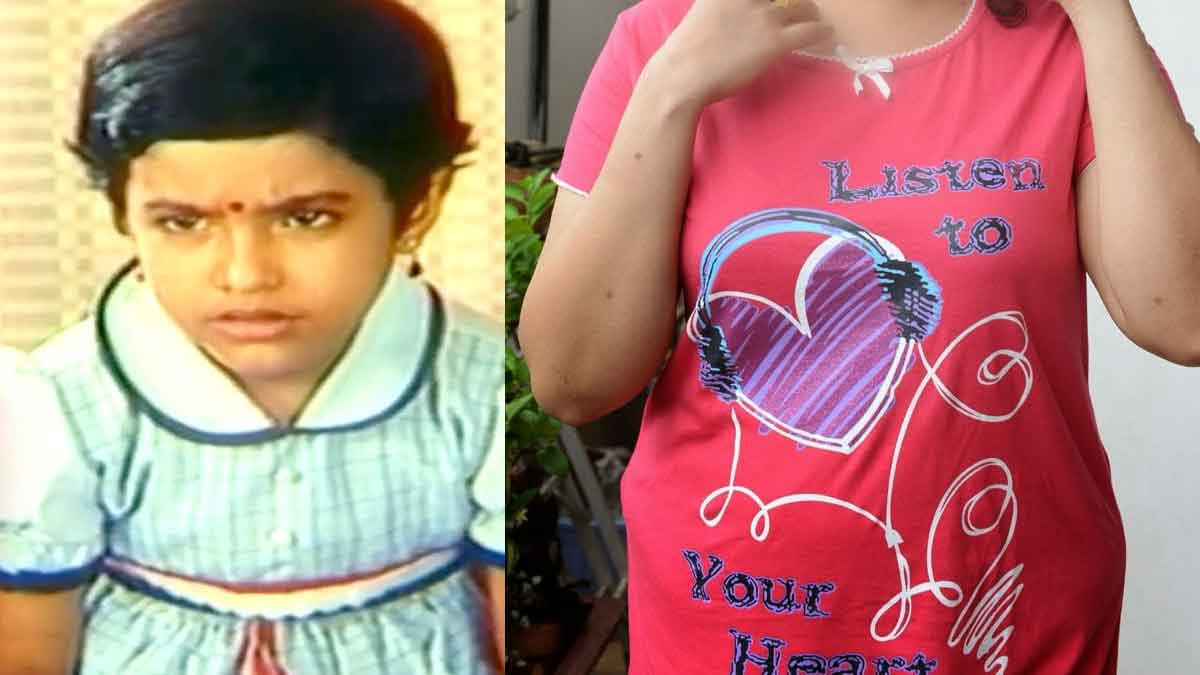 Viral Photo raasi in her childhood see how is she now 