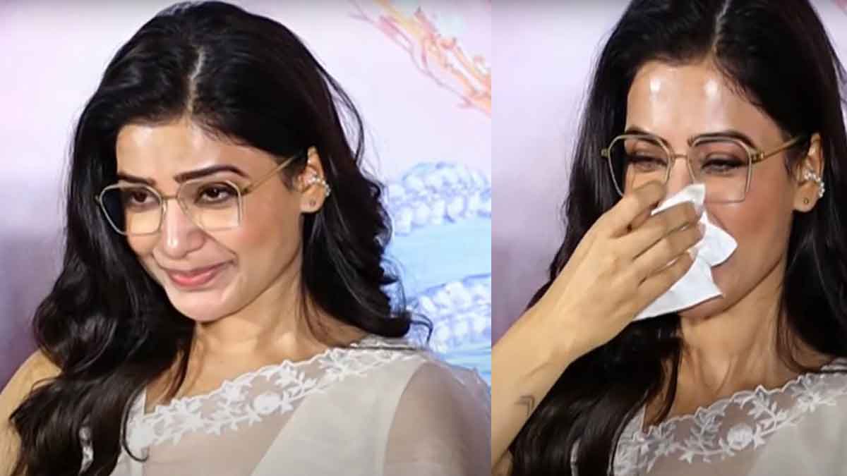 samantha again got emotional what happened this time 