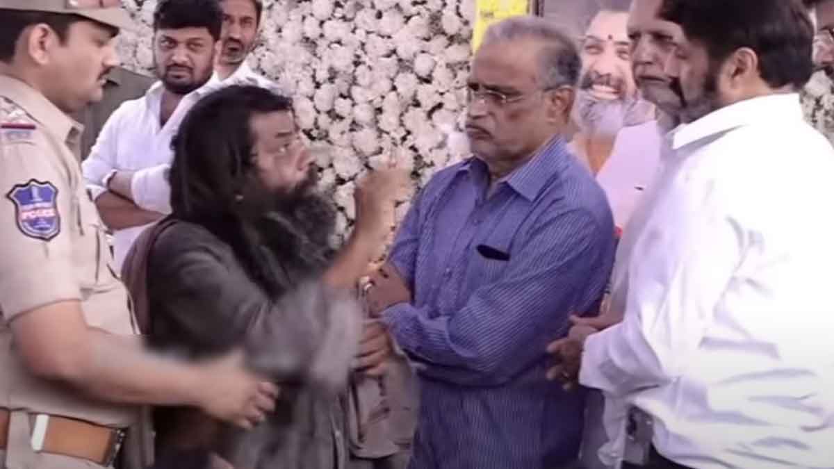Balakrishna listened to a begger came to tarak ratna chinna karma 