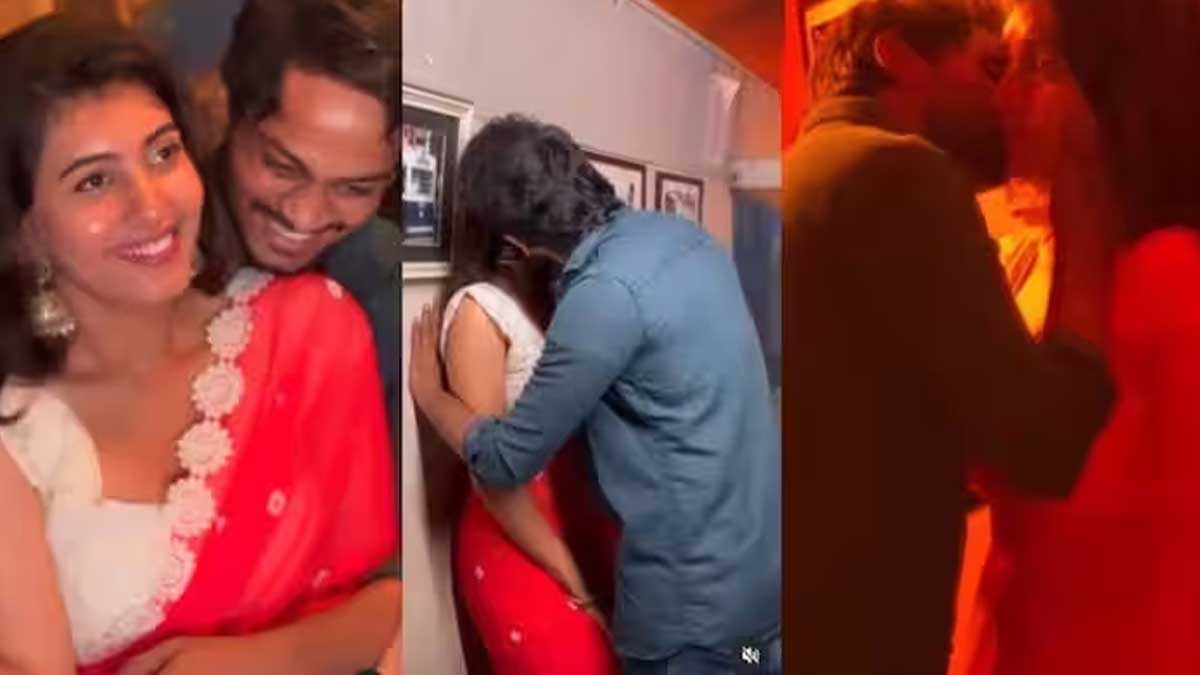 Shanmukh : వామ్మో.. షణ్ముఖ్ ముద్దులతో తెగ రెచ్చిపోతున్నాడుగా.. మండిపడుతున్న నెటిజన్లు.. Shanmukh with his team mate latest photos viral