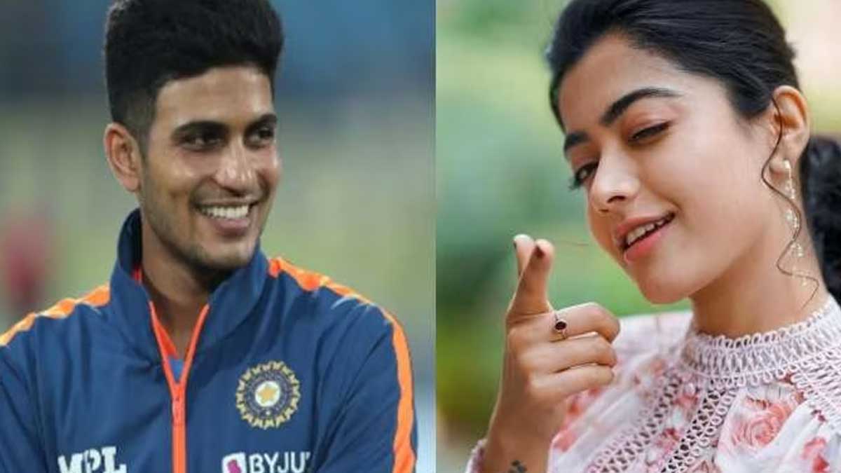 Shubman Gill told that he likes rashmika mandanna very much 
