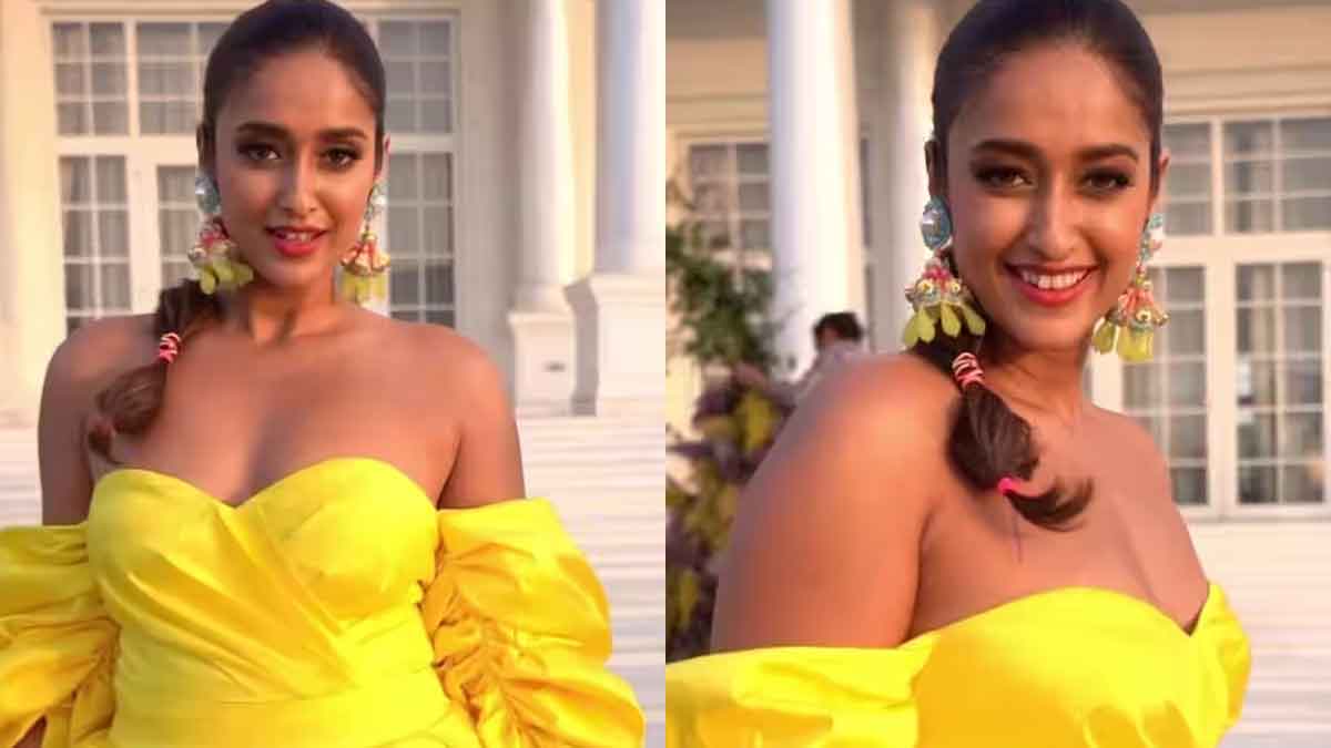 Ileana latest yellow color dress photos viral 