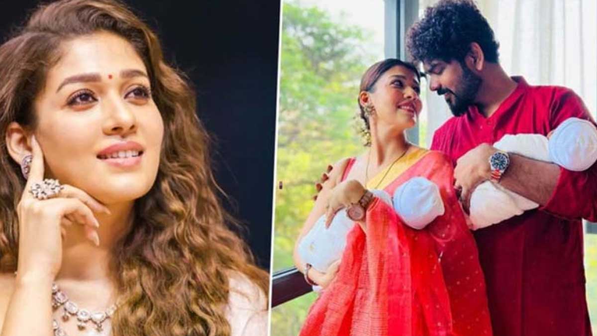 Nayanathara finally revealed her children names 
