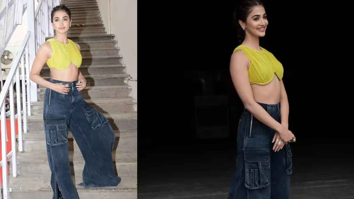 Pooja Hegde : పూజా హెగ్డే ప్యాంట్పై పేలుతున్న జోకులు.. వైరల్ అవుతున్న ఫొటోలు.. Pooja Hegde latest photos viral netizen jokes