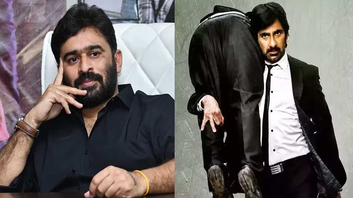copy allegations on raviteja ravanasura director sudheer varma 