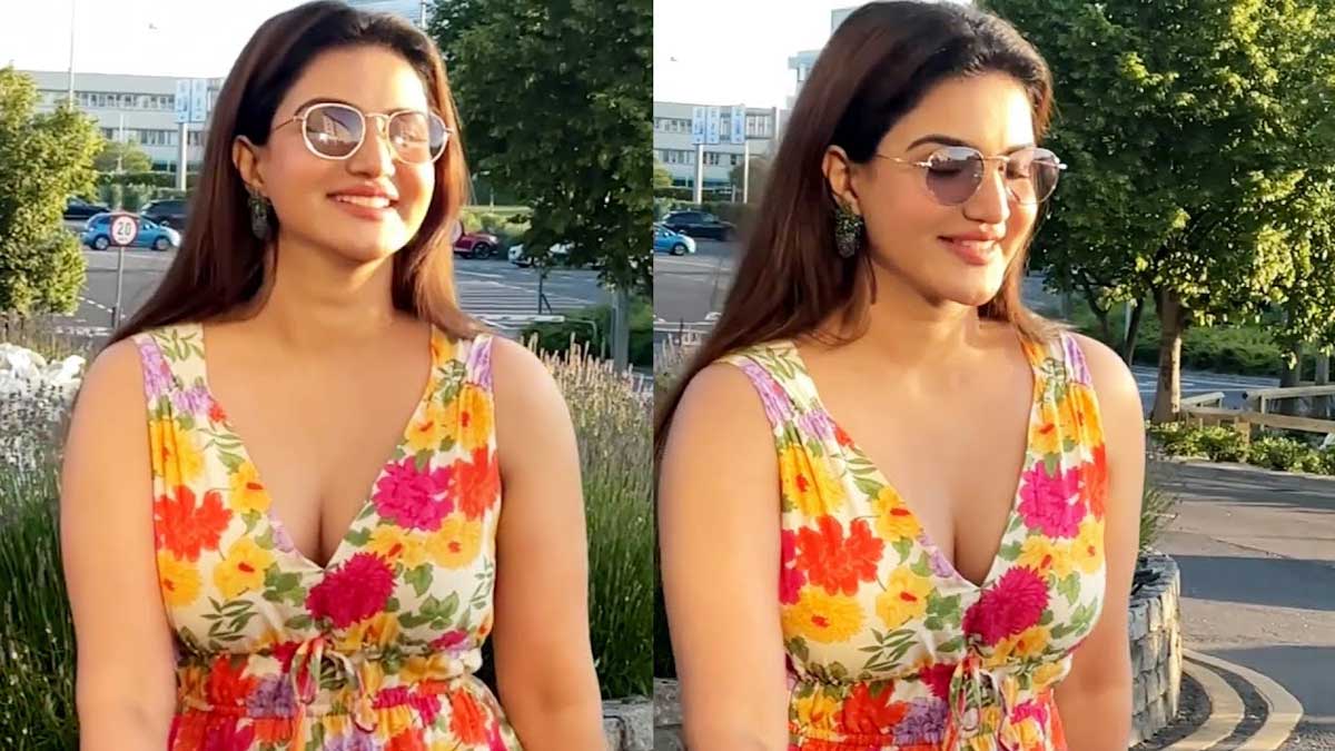Honey Rose : వామ్మో.. హనీ రోజ్ను ఇలా ఎప్పుడైనా చూశారా.. పిచ్చెక్కిస్తుందిగా..! Honey Rose enjoys vacation video viral