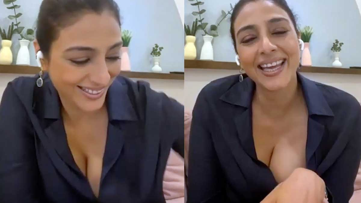 Tabu chat with her fans video viral 