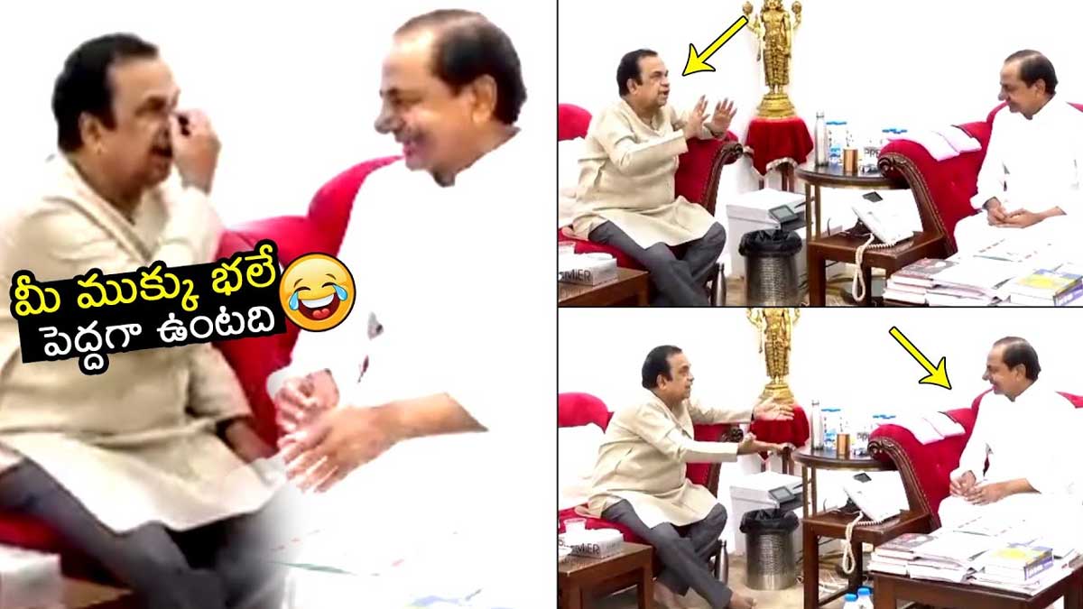 Brahmanandam : కేసీఆర్ని కలిసిన సమయంలో ముక్కు గురించి ఆసక్తికర వ్యాఖ్యలు చేసిన బ్రహ్మానందం Brahmanandam met cm kcr to invite to his son wedding