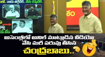 Chandra Babu : వీడియో చూపించి మ‌రీ అనీల్ కుమార్ యాద‌వ్‌కి గ‌ట్టిగా ఇచ్చి ప‌డేసిన చంద్ర‌బాబు