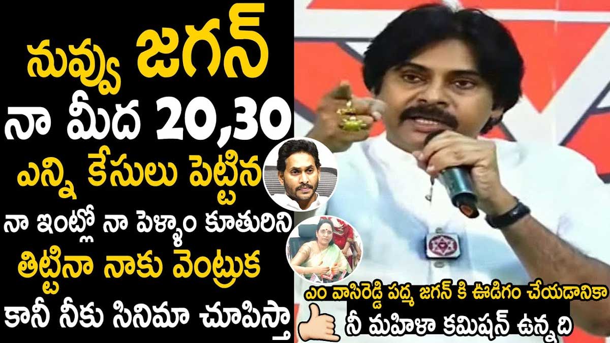 Pawan Kalyan sensational comments on cm ys jagan 