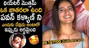 Priya Prakash Varrier : ప‌వ‌న్ క‌ళ్యాణ్ క్రేజ్ థియేట‌ర్‌లో చూసి షాక‌య్యాను.. ప్రియా ప్ర‌కాశ్ వారియ‌ర్ కామెంట్స్..