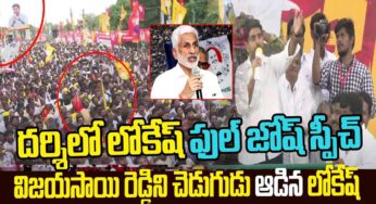 Nara Lokesh : ద‌ర్శిలో లోకేష్‌కి నీరాజ‌నం.. విజ‌య‌సాయిరెడ్డిని ఓ ఆటాడుకున్న లోకేష్‌..