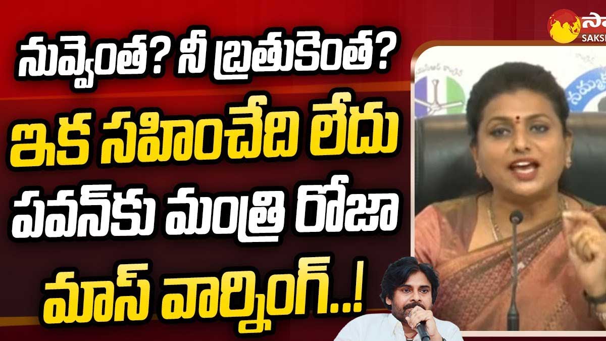 Roja sensational comments on pawan kalyan 