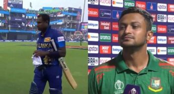 Angelo Mathews Vs Shakib Al Hasan : ఏంజెలో మాథ్యూస్‌.. ష‌కిబ్ అల్ హ‌స‌న్‌.. ఇద్ద‌రిలో అస‌లు త‌ప్పు ఎవ‌రిది..?