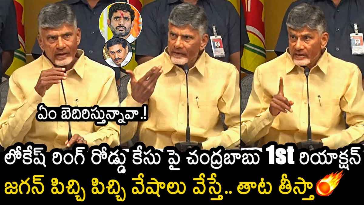 Chandra Babu strong warning to cm ys jagan about nara lokesh 