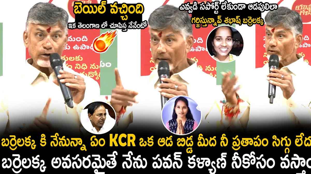 Chandra Babu gives support to barrelakka 