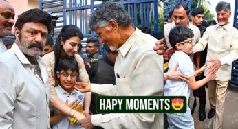 Chandra Babu With Family : చంద్ర‌బాబు హ్యాపీ మూమెంట్స్.. జైలు నుండి బ‌య‌ట‌కి వ‌చ్చాక మ‌న‌వ‌డితో..!