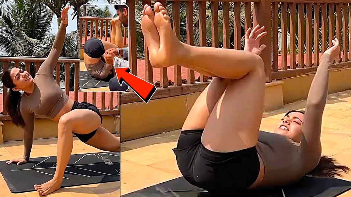 Rashmika Mandanna latest workout video viral 