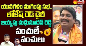 Biyyapu Madhusudan Reddy : లోకేష్ డైరీపై బియ్య‌పు మ‌ధుసూధన్ రెడ్డి నాన్‌స్టాప్ పంచ్‌లు.. ప‌క్క‌న ఉన్న‌వాళ్లు తెగ న‌వ్వేశారుగా..!