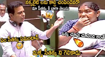 Minister Seethakka : న‌క్స‌లైట్స్‌ని చంపిందెవ‌రో మా సీత‌క్కి బాగా తెలుసు.. ఆమె రియాక్ష‌న్ మాములుగా లేదు..!