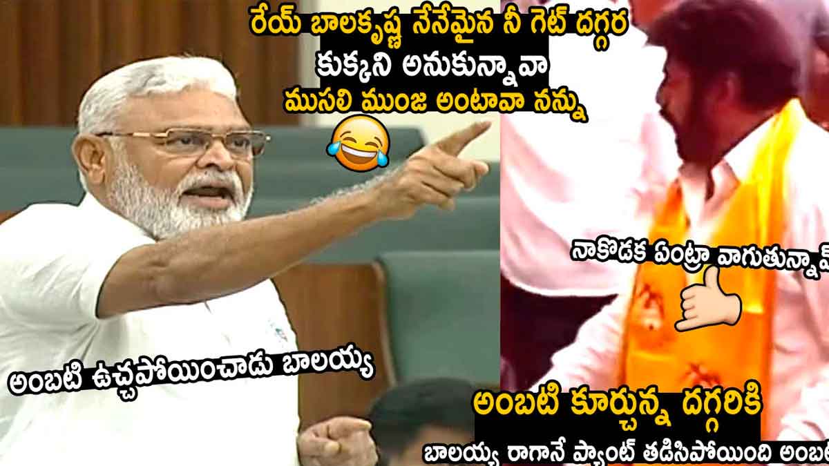 Ambati Rambabu sensational comments on balakrishna