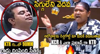 Minister Seethakka : ఎన్న‌డు లేని కోపం తెచ్చుకున్న సీత‌క్క‌.. ఆటోవాళ్ల‌ని రెచ్చ‌గొట్టి మా మీద‌కు వ‌దులుతున్నావా..!