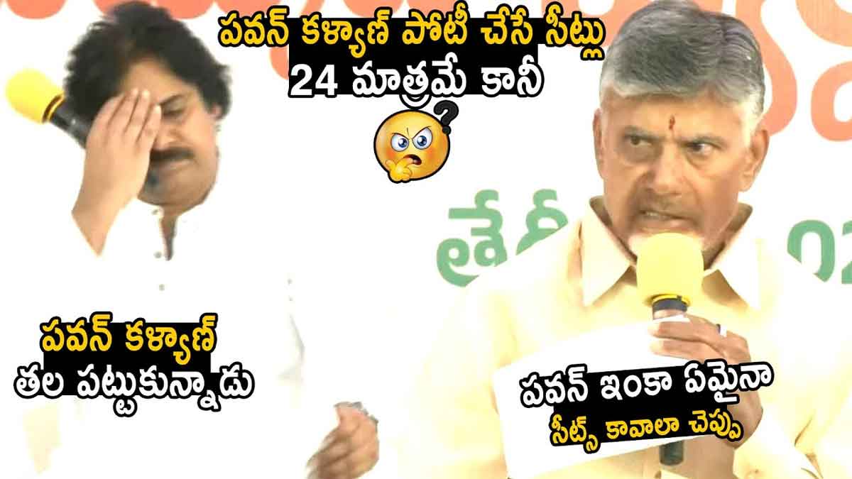 Pawan Kalyan reaction after chandra babu announced 24 seats to janasena