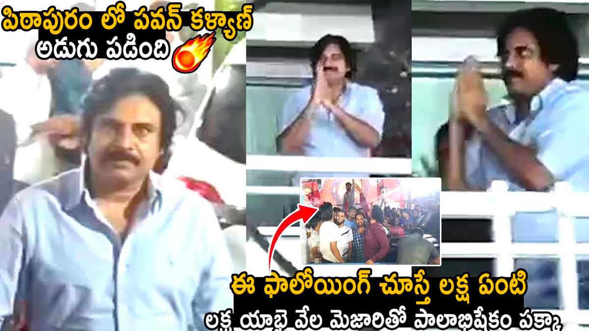 Pawan Kalyan : పిఠాపురంలో పవన్ కళ్యాణ్ క్రేజ్ చూస్తే మతిపోతది.. ఈ సారి గెలవడం పక్కా..? Pawan Kalyan craze in pithapuram see how people received him