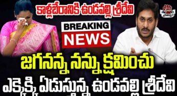 Undavalli Sridevi : జ‌గ‌న‌న్న కాళ్ల బేరానికి వ‌చ్చిన ఉండ‌వ‌ల్లి.. ఇంత వెక్కి వెక్కి ఏడ‌వడానికి కార‌ణం ఏంటి..?