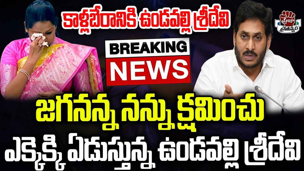 Undavalli Sridevi : జగనన్న కాళ్ల బేరానికి వచ్చిన ఉండవల్లి.. ఇంత వెక్కి వెక్కి ఏడవడానికి కారణం ఏంటి..? Undavalli Sridevi gets emotional what happened to her