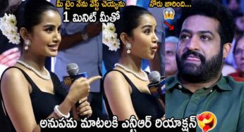 Anupama Parameswaran : అనుప‌మ ప‌ర‌మేశ్వ‌ర‌న్ క్యూట్ స్పీచ్‌కి ఎన్టీఆర్ ఫిదా.. ఏకంగా దండం పెట్టేశాడు..!