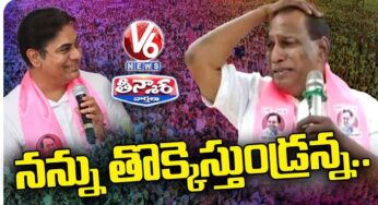 Malla Reddy : నన్ను తొక్కేస్తున్నారే.. మ‌ల్లారెడ్డి మాట‌ల‌కి ప‌గ‌ల‌బ‌డి న‌వ్విన కేటీఆర్..