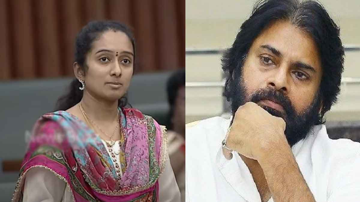 Pawan Kalyan surprised by talking power of mla sindhu reddy tdp 