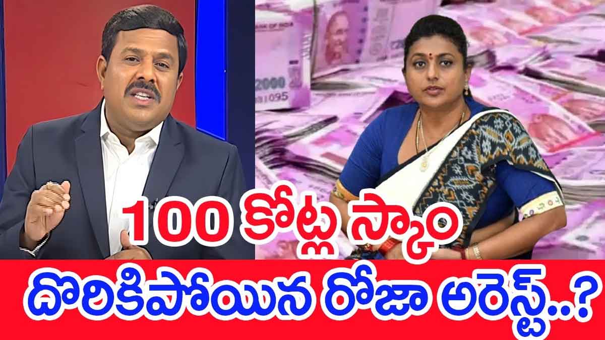 RK Roja reportedly involved in rs 100 crore scam 