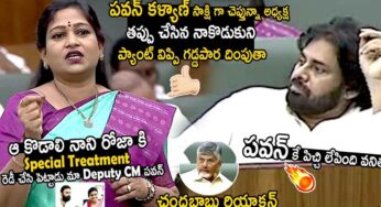 Vangalapudi Anitha : అసెంబ్లీ సాక్షిగా వారికి వార్నింగ్ ఇచ్చిన అనిత‌..!