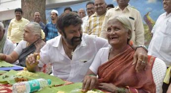 Balakrishna : వృద్ధురాలితో క‌లిసి భోజ‌నం చేసిన బాల‌య్య‌.. మ‌న‌స్సు బంగారం అంటున్న ఫ్యాన్స్‌..