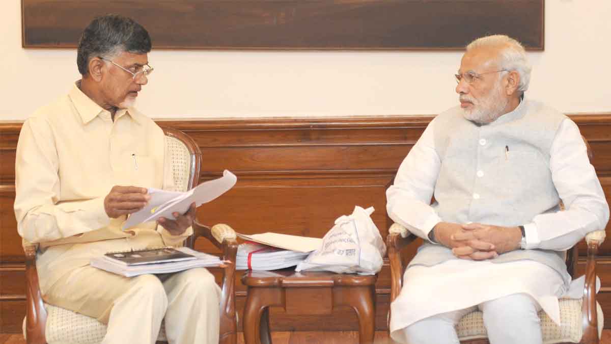 CM Chandra Babu is he still requesting pm modi or demanding
