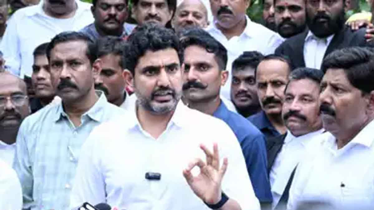 Minister Nara Lokesh commented on ysrcp actions 