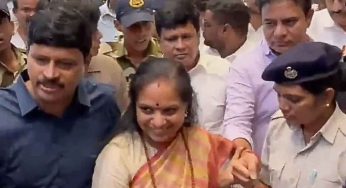 MLC Kavitha : ఎమ్మెల్సీ క‌విత జైలు నుంచి ఎట్ట‌కేల‌కు రిలీజ్‌.. ఫుల్ జోష్‌లో బీఆర్ఎస్ పార్టీ శ్రేణులు..