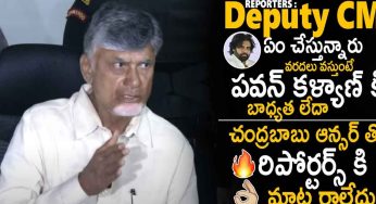 Chandrababu : పవన్ క‌ళ్యాణ్‌కి బాధ్య‌త లేదా.. రిపోర్ట‌ర్ ప్ర‌శ్న‌కి చంద్ర‌బాబు స్టన్నింగ్ స‌మాధానం..